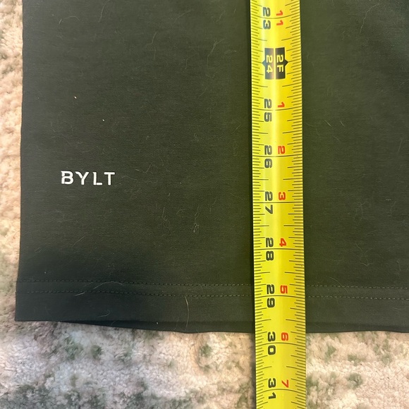 BYLT Basics | Lux Polo Shirt XL Forest Green Short Sleeve - Picture 11 of 12